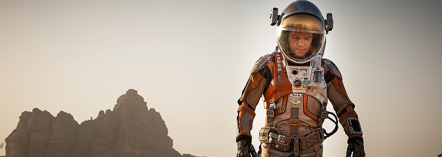 Vypestuje Matt Damon v The Martian od Ridleyho Scotta na Marse rastliny a zachráni sa?