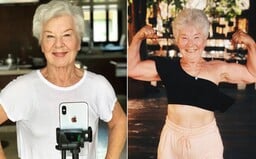 Vyše 70-ročnej babke dcéra kúpila iPhone. Nabrala vďaka nemu svaly a inšpiruje ľudí aj na Instagrame
