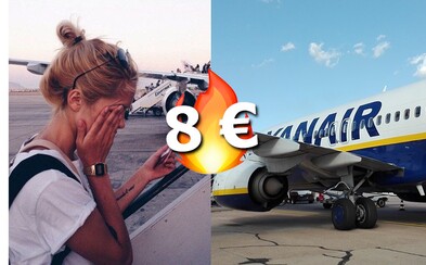 Využi bleskovú akciu a kúp si letenku z Bratislavy za 8 €. Zľava nepotrvá príliš dlho, tak zbytočne nestrácaj čas Využi bleskovú akciu a kúp si letenku z Bratislavy za 8 €. Zľava nepotrvá príliš dlho, tak zbytočne nestrácaj čas