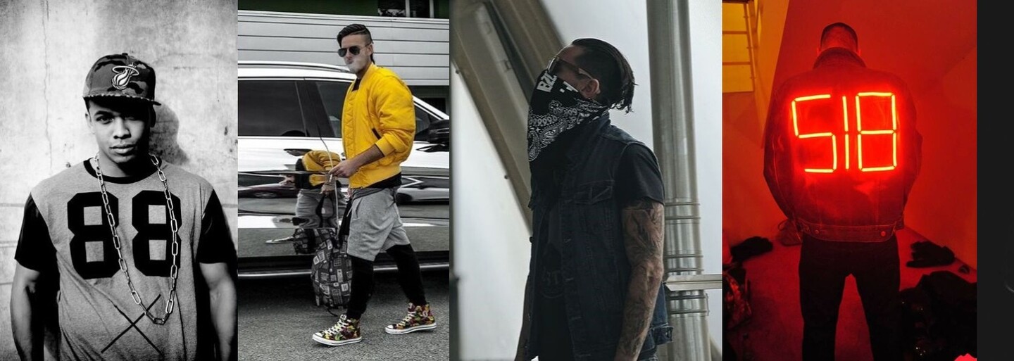 Vývoj outfitov slovenských a českých raperov počas viacerých momentov ich kariéry #2