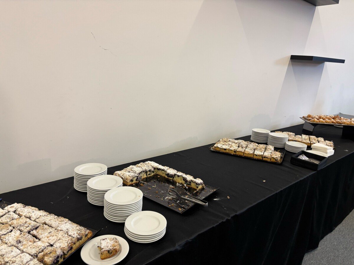 Catering ve štábu ANO.