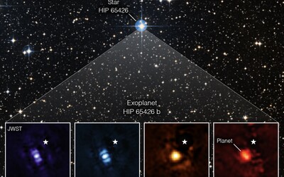 Webbov teleskop odfotil historicky prvú planétu mimo našej slnečnej sústavy