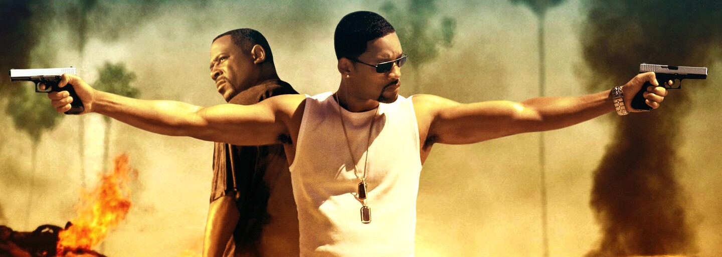 Will Smith a Martin Lawrence si pri natáčaní Bad Boys 3 užívajú bláznivú naháňačku na motorke s guľometom