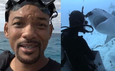 Will Smith sa plávaním so žralokmi rozhodol prekonať strach, ktorý v ňom zakorenili Spielbergove Čeľuste Will Smith sa plávaním so žralokmi rozhodol prekonať strach, ktorý v ňom zakorenili Spielbergove Čeľuste