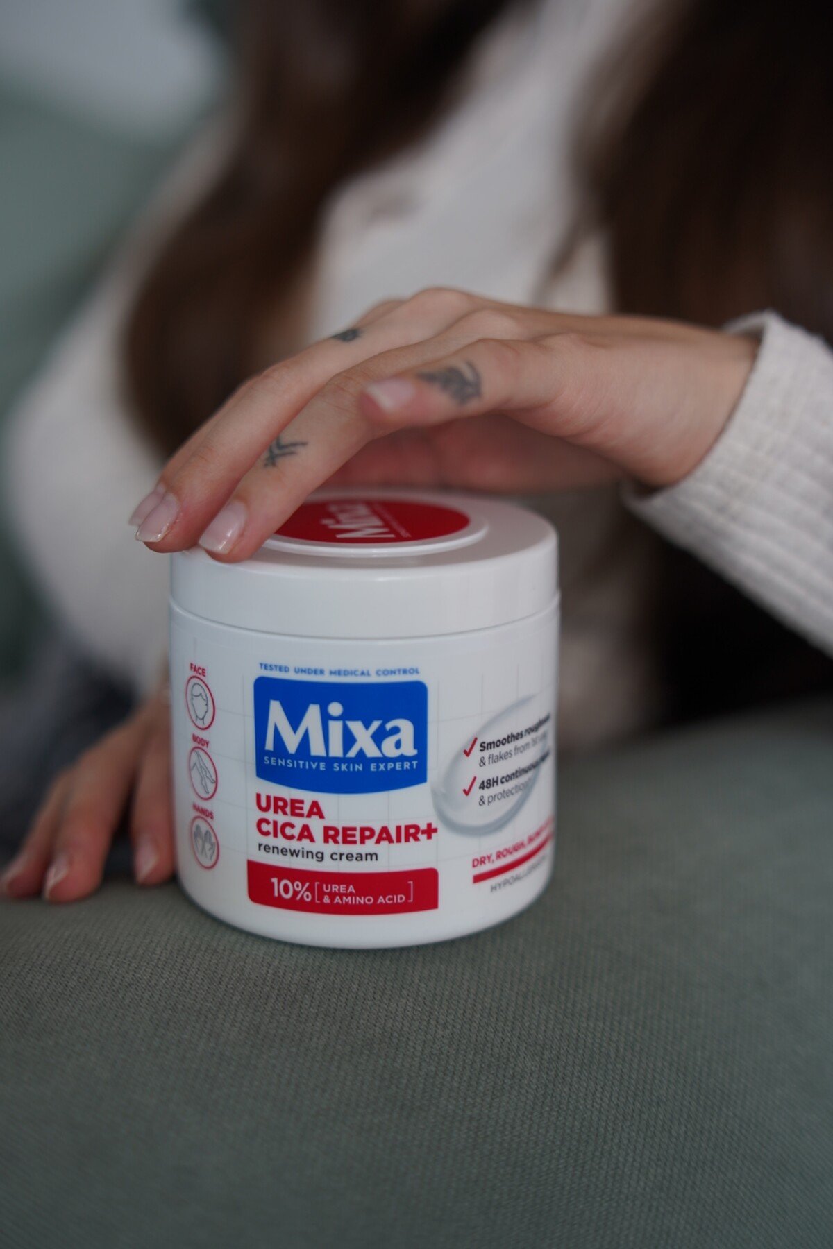 Mixa, Urea, krém, suchá pokožka