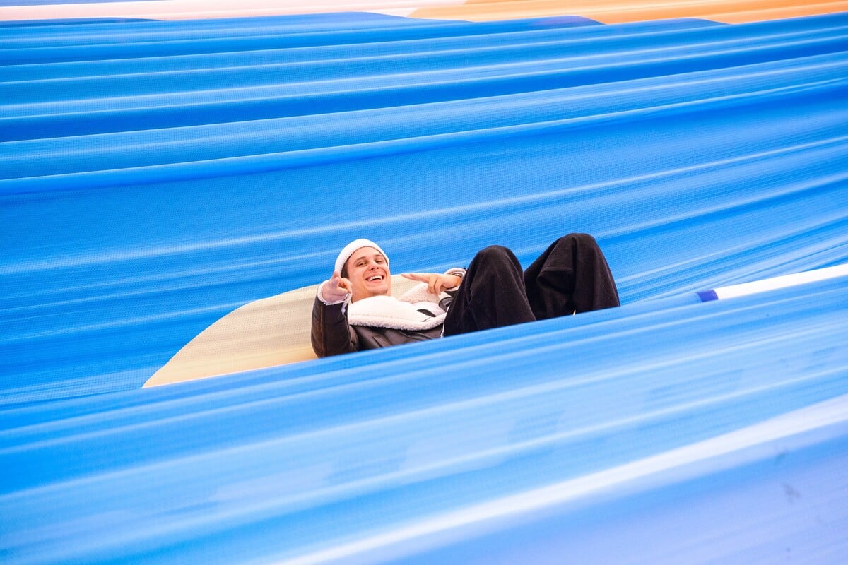 Margot, světový rekord, hamaka