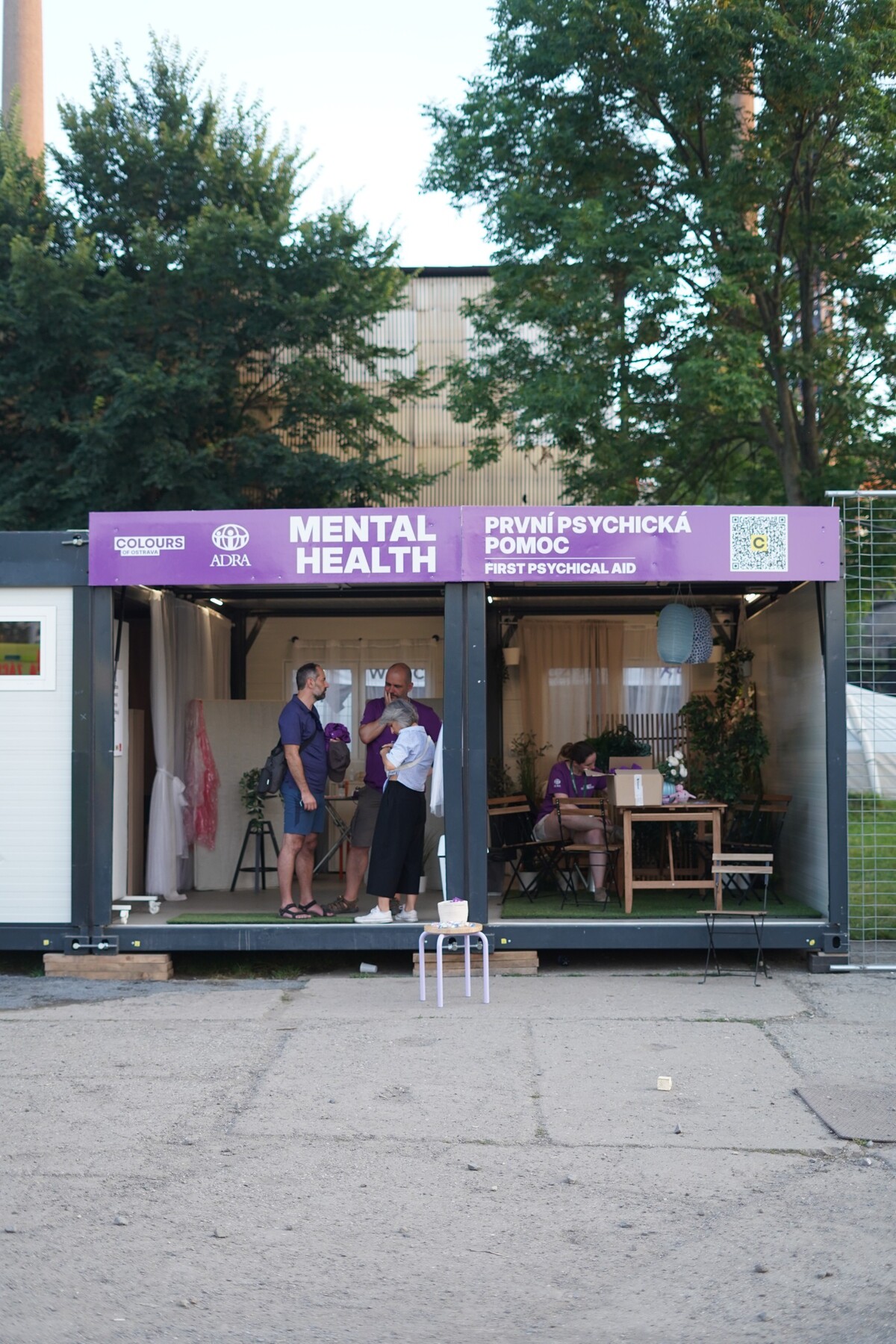 Mental Health Point na Colours of Ostrava