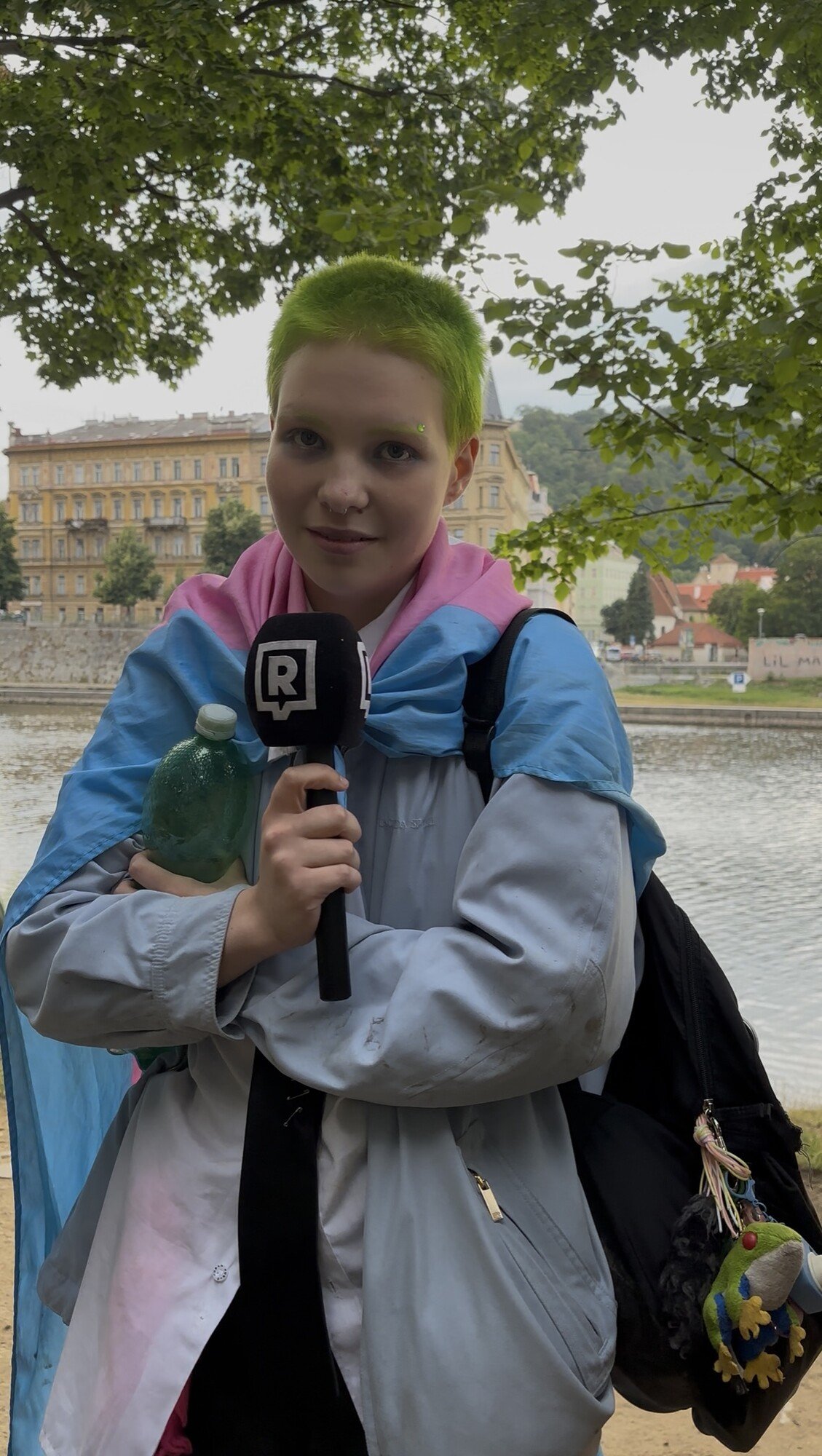 Teodor na Prague Pride 2025