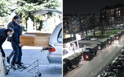 Z talianskeho Bergama musí telá mŕtvych odvážať armáda. Krematóriá nestíhajú