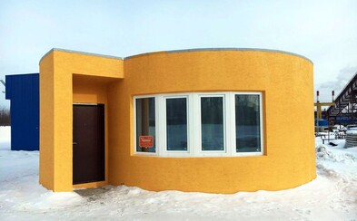 Za 24 hodin postavili díky 3D tiskárně celý dům. Náklady byly nižší než 300 tisíc korun a interiér nevypadá vůbec špatně Za 24 hodin postavili díky 3D tiskárně celý dům. Náklady byly nižší než 300 tisíc korun a interiér nevypadá vůbec špatně