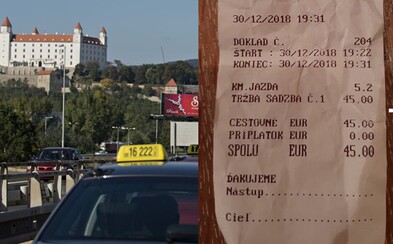 Za 9 minút v taxíku si Aladár naúčtoval 45 €. Najdrahší taxikár v Bratislave opäť zasahuje Za 9 minút v taxíku si Aladár naúčtoval 45 €. Najdrahší taxikár v Bratislave opäť zasahuje