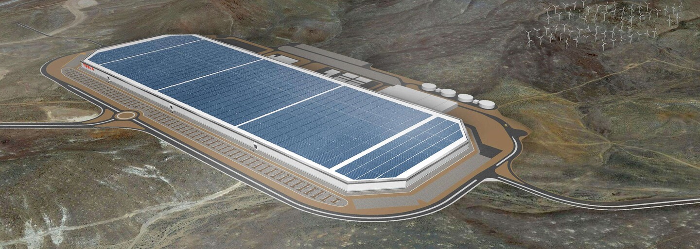 Za rok vyrobí více baterií než celý svět v roce 2013. Tesla Gigafactory a 7 zajímavostí o továrně z budoucnosti