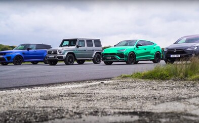 Za volant supervýkonných SUV sedly známé tváře. Jak dopadlo měření sil? Za volant supervýkonných SUV sedly známé tváře. Jak dopadlo měření sil?
