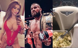 Za zápas bere miliony, miluje umělé ženy a doma chová krokodýla. Karlos Vémola seděl v base, dnes je největší českou hvězdou MMA