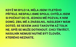 Zakladatelka projektu To po tom: Oběti nejčastěji popisují deprese, úzkosti a někteří i posttraumatickou stresovou poruchu