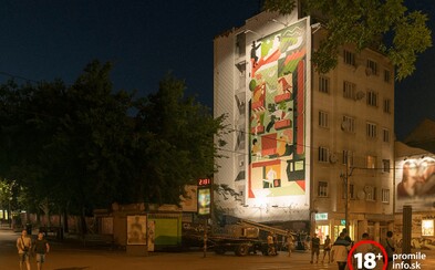 Zanedbanú budovu na Obchodnej v Bratislave skrášlil nový street art. Obrovské umelecké dielo posiela Slovákom aj jasný odkaz Zanedbanú budovu na Obchodnej v Bratislave skrášlil nový street art. Obrovské umelecké dielo posiela Slovákom aj jasný odkaz
