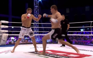 Zápasník MMA kopl svého soupeře a ošklivým způsobem si zlomil nohu hned v prvním kole zápasu Zápasník MMA kopl svého soupeře a ošklivým způsobem si zlomil nohu hned v prvním kole zápasu