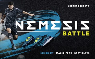 Zapoj sa do futbalového turnaja adidas Nemeziz Battle a vyhraj zájazd na zápas do Berlína Zapoj sa do futbalového turnaja adidas Nemeziz Battle a vyhraj zájazd na zápas do Berlína