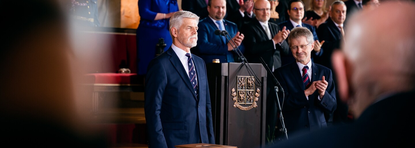 Završení inaugurace: Petr Pavel se poklonil lebce sv. Václava a poslechl si Te Deum ve svatovítské katedrále