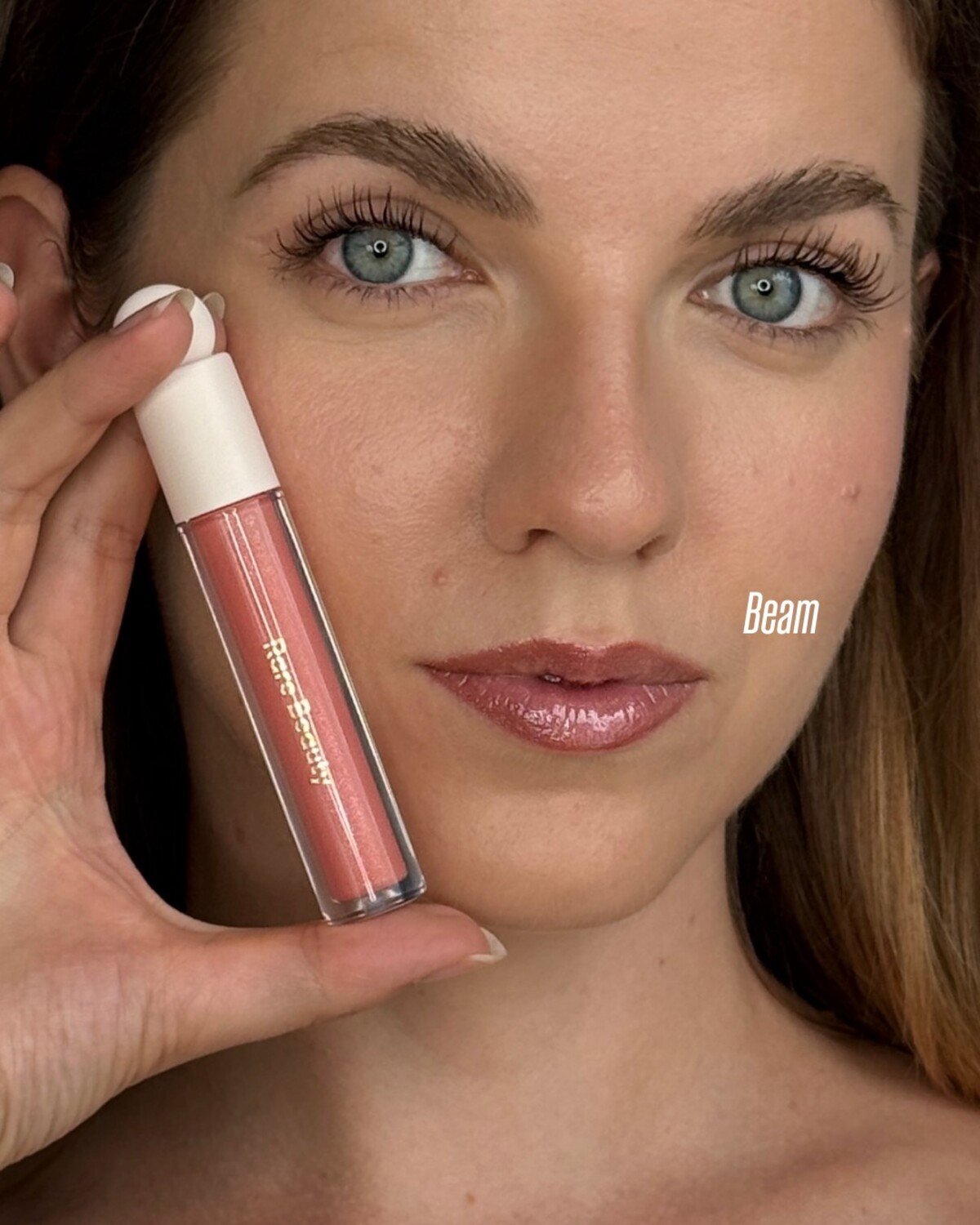 Rare luminazing lip gloss beam swatch