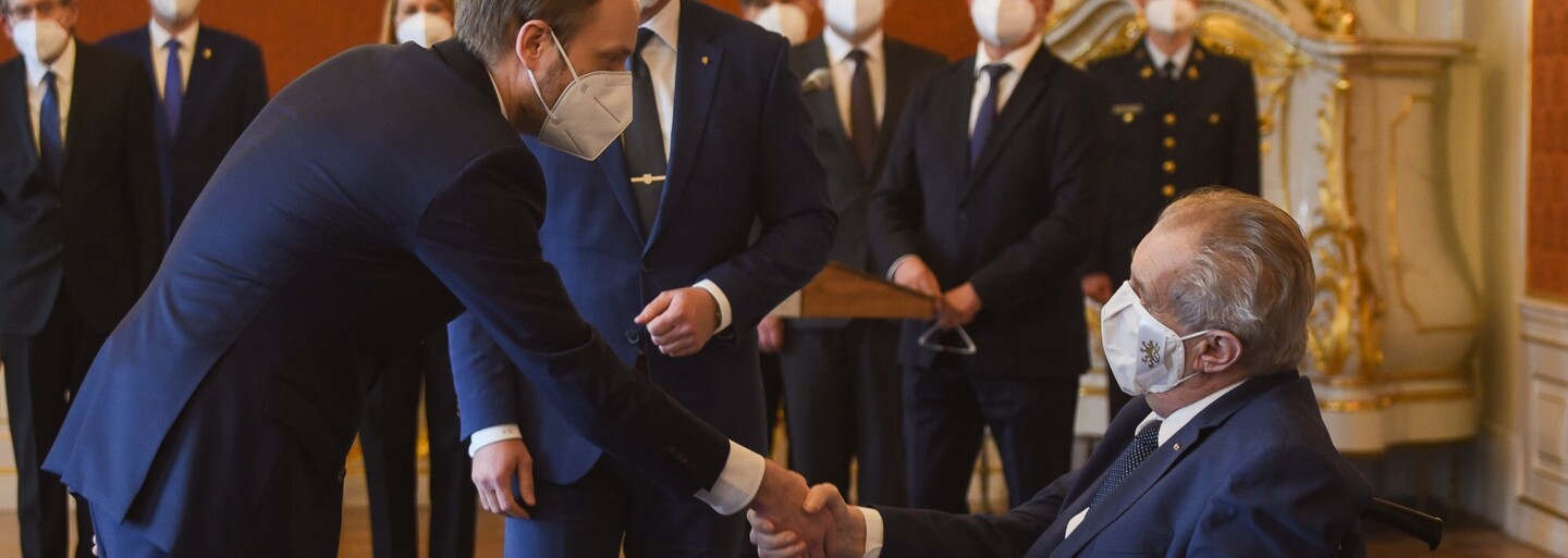 Zeman právě jmenoval nového ministra zahraničí Jakuba Kulhánka. O Vrběticích nepadlo ani slovo