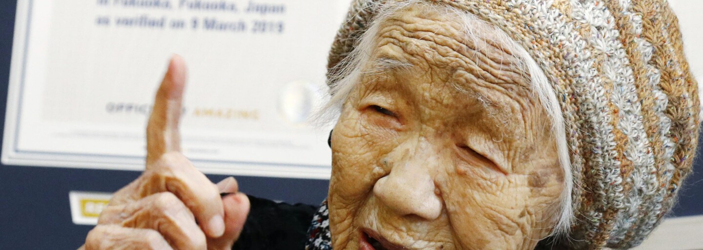 Zemřela nejstarší žena na světě. Japonka Kane Tanaka se dožila 119 let