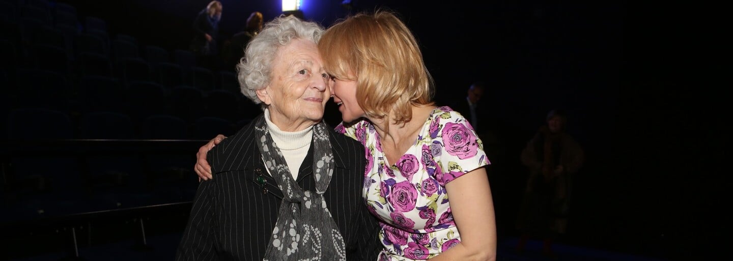 Zemřela Olga Žilková, matka herečky Veroniky. Bylo jí 98 let