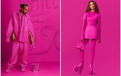 Zendaya and Lewis Hamilton In The New Valentino Campaign: Designer Invented New Color That Symbolizes Strength, Freedom And Love