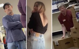 Ženy natáčejí, jak jim kolemjdoucí muži koukají na zadek. Stačí mobil se zapnutým nahráváním v kapse