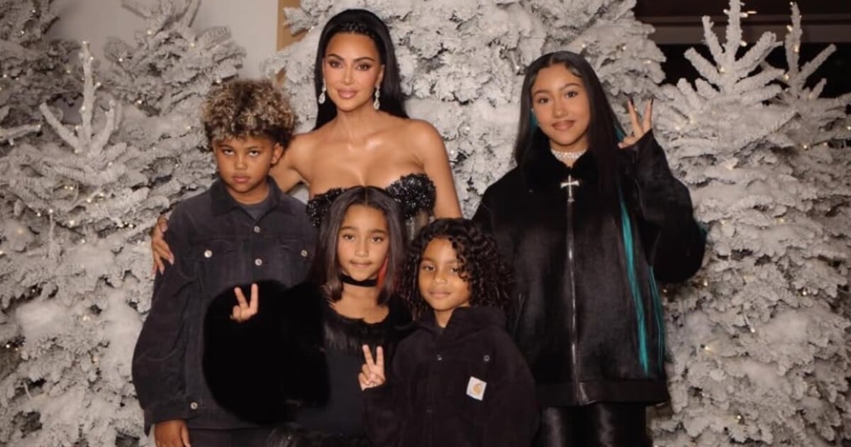 Kim Kardashian to schytala od ochránců zvířat. Co dala dětem k Vánocům?