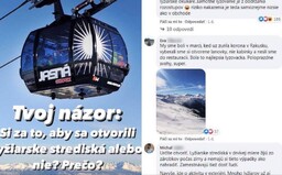 Zisťovali sme, či ste za otvorenie lyžiarskych stredísk: V ankete povedala väčšina jednoznačné „áno“