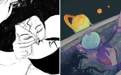 Zmyselné ilustrácie zobrazujú emócie, ktoré sa slovami veľmi vyjadriť nedajú. Zaoberajú sa láskou aj sociálnymi problémami Zmyselné ilustrácie zobrazujú emócie, ktoré sa slovami veľmi vyjadriť nedajú. Zaoberajú sa láskou aj sociálnymi problémami