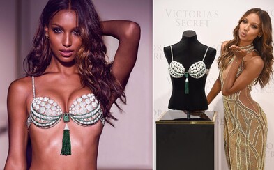 Značka Victoria's Secret odhalila luxusní podprsenku v hodnotě téměř 75 milionů korun. Její výroba trvala přibližně 700 hodin Značka Victoria's Secret odhalila luxusní podprsenku v hodnotě téměř 75 milionů korun. Její výroba trvala přibližně 700 hodin