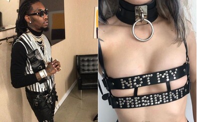 Značka Zana Bayne obléká celebrity jako Lil Uzi Vert, Lady Gaga nebo třeba Katy Perry do kožených postrojů Značka Zana Bayne obléká celebrity jako Lil Uzi Vert, Lady Gaga nebo třeba Katy Perry do kožených postrojů