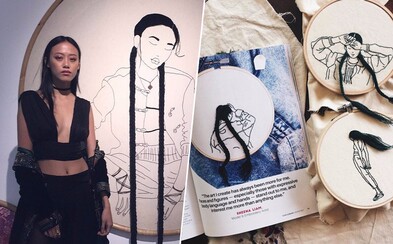 Známa modelka a fashion ikona chce vo svete preraziť unikátnym spôsobom. Vyšíva 3D portréty žien so zaujimavými účesmi Známa modelka a fashion ikona chce vo svete preraziť unikátnym spôsobom. Vyšíva 3D portréty žien so zaujimavými účesmi