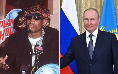 Známy basketbalista Dennis Rodman cestuje za Putinom do Ruska. Ide vyrokovať prepustenie americkej basketbalistky