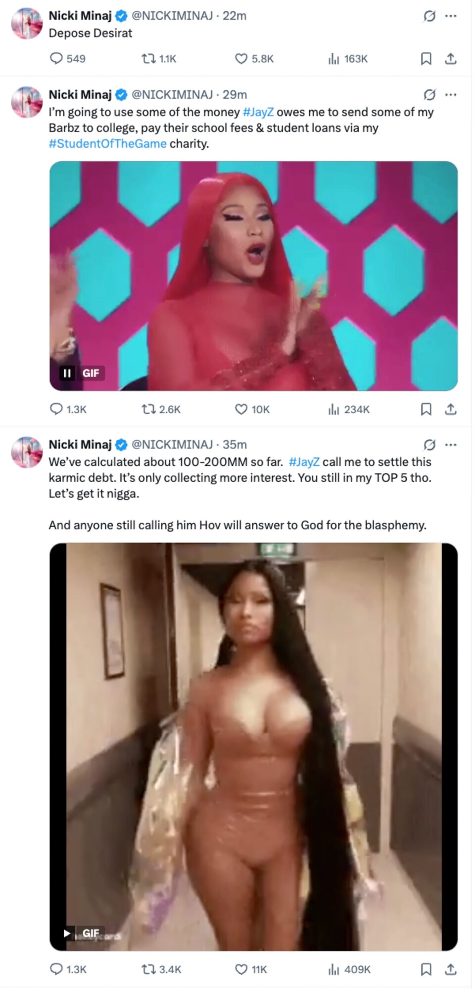 NICKI MINAJ