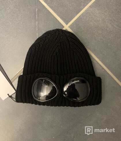 C.P. Company Hat Black