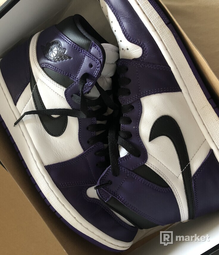 Nike Air Jordan 1 High Court Purple 45eu