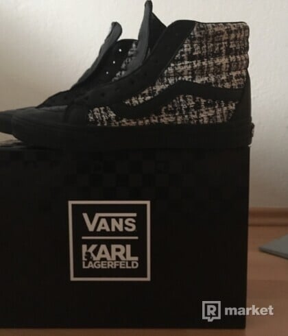 Vans x Karl Lagerfeld  SK8-HI