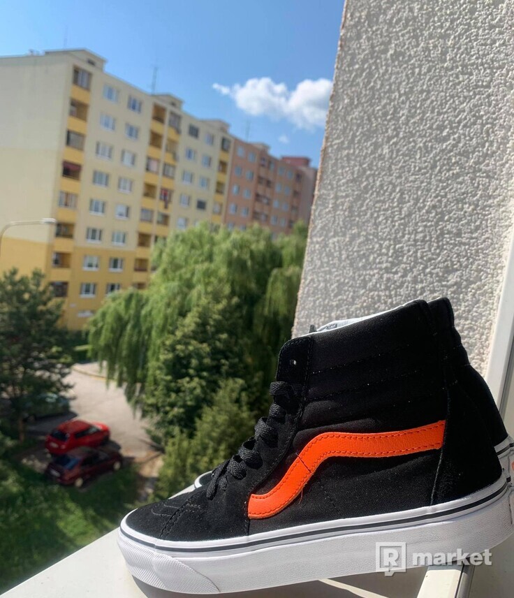 Vans SK8 Hi black/orange