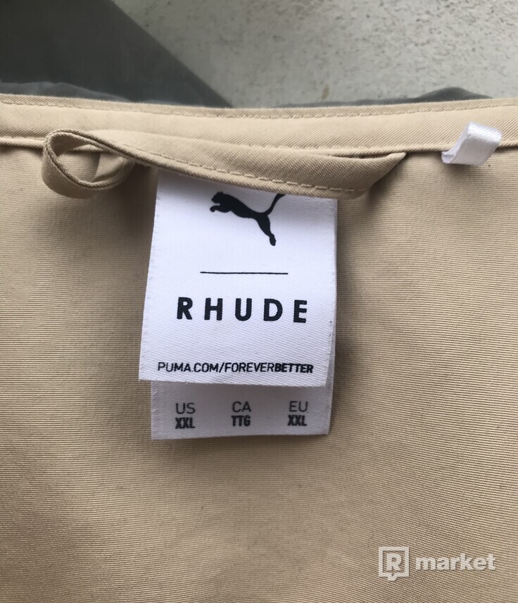 Puma x rhude revisible jacket