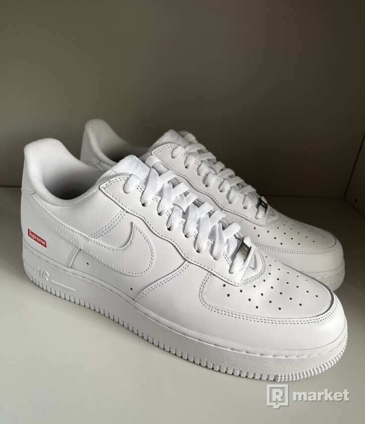 Air Force 1 Low White x Supreme 42, 43, 44, 45, 46