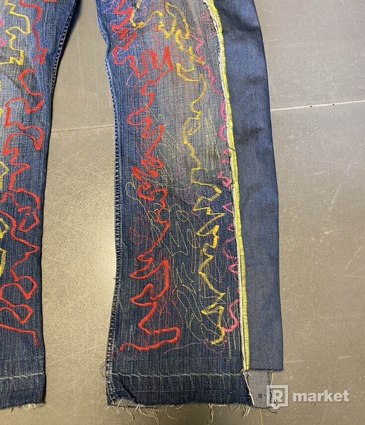Kunyk Stiching Custom Jeans