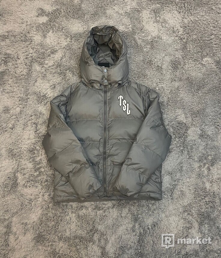 Trapstar Shooters Puffer Jacket - Grey/Reflective
