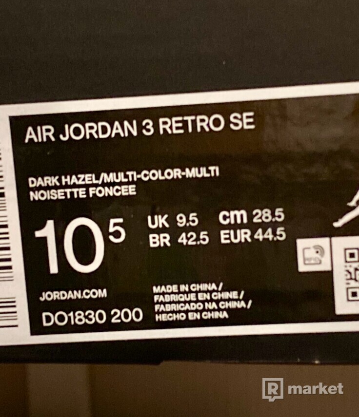 Air Jordan 3 Retro Patchwork Camo