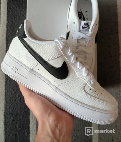 Nike air force 1 low White Black GS