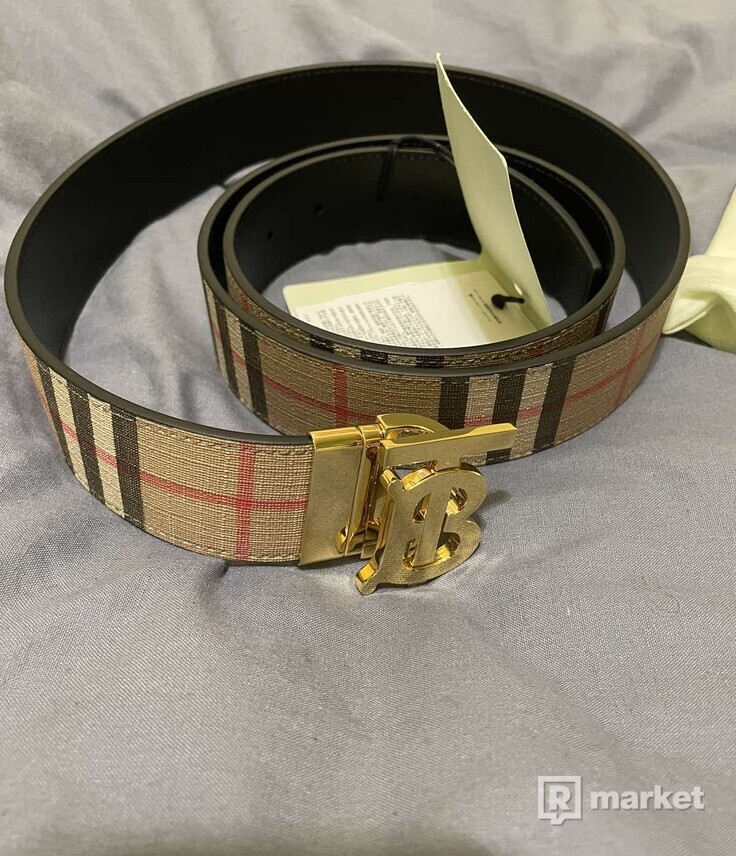 Burberry monogram belt