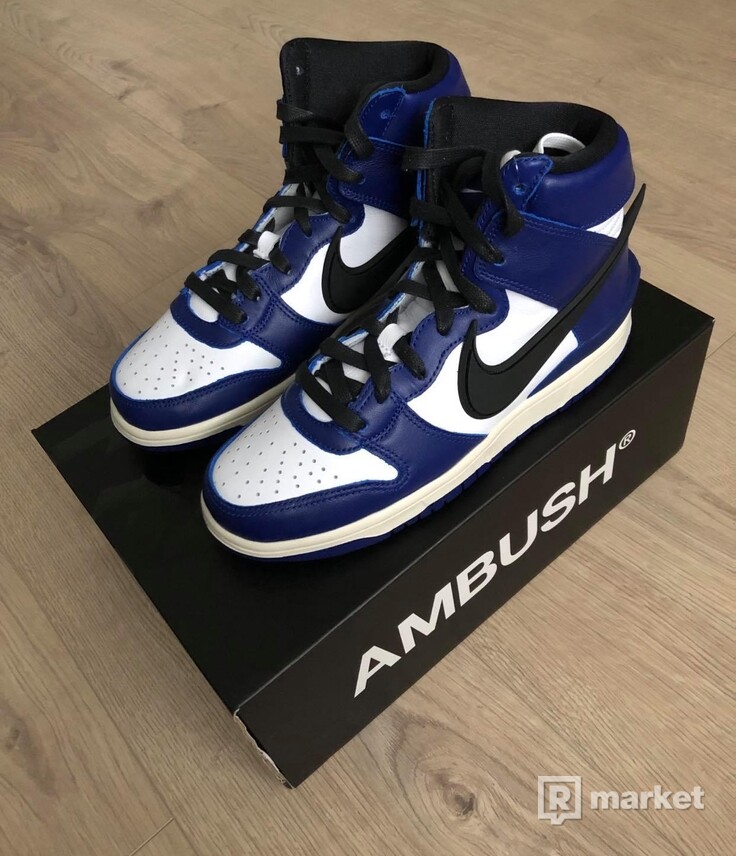 Nike Dunk High AMBUSH Deep Royal