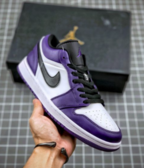 Jordan 1 Low Court Purple White 42, 44